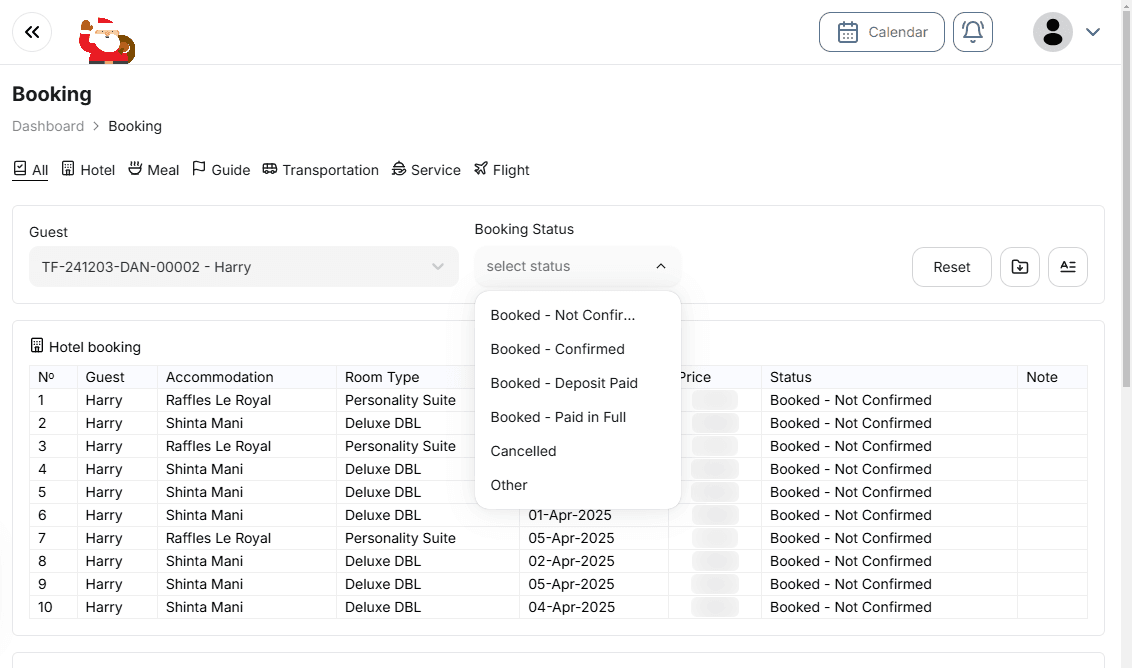 booking status.png